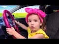 Lagu We are in the Car Wheels On The Bus Song Nursery Rhymes \u0026 Kids Songs
