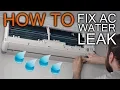 How to Fix Wall Air Conditioner AC Water Leak