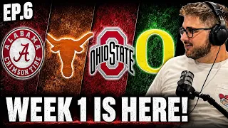 College Football Week 1 Storylines and Preview! EP.6