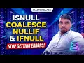 15 SQL NULL Functions COALESCE ISNULL NULLIF IS NOT NULL NULL VALUES Handling the NULL