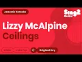 Download Lagu Lizzy McAlpine - ceilings (Acoustic Karaoke)