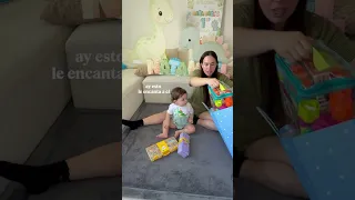 Unboxing de los regalos del primer año de nuestro bebé🦖❤️