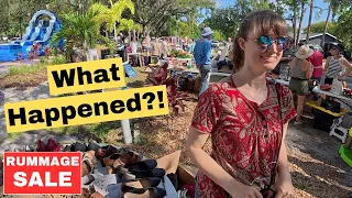 I Almost LOST IT At This Busy Church Rummage Sale