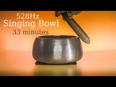 Download MP3 528 Hz Singing bowl sound meditation with an antique Himalayan Mani bowl 33 minutes