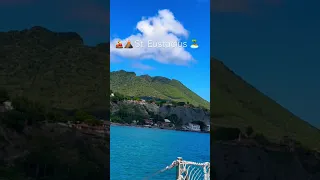 Sailing⛵️🌋 On our way down the #caribbean chain. 🏝️🌎❤️ #sailing #family #sailingfamily