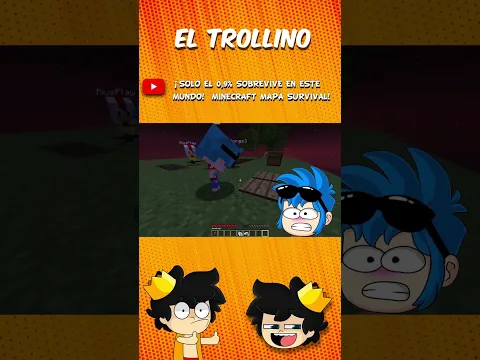 Mundo survival imposible Minecraft