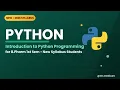 Python for B Pharm Students Complete Introduction to Pharmacy Programming