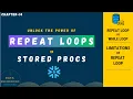 Working With REPEAT Loop Snowflake Scripting Developer Guide Stored Procedure Tutorial Ch-14