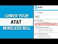 How to Reduce your AT T Wireless Bill Tips Tricks