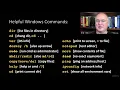 L21 Basic Command-Line Commands for Windows