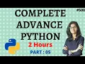 Complete Advance python Part 05 python for beginners learn python basics of python python