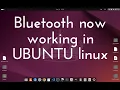 Bluetooth Not Working in Ubuntu Linux