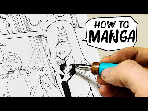 Download MP3 How to draw a Manga Page | Drawlikeasir