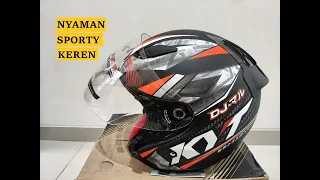 kyt dj maru black matte helmet review