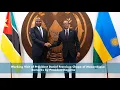 Download Lagu Werkbezoek van president Daniel Francisco Chapo van Mozambique | Toespraak van president Kagame