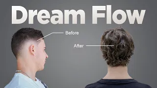 how to get a DREAM FLOW hairstyle Month-By-Month Process