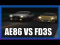 Lagu INITIAL D - AE86 VS FD3S [HIGH QUALITY]