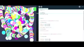 draw circles using mouse click function with processing
