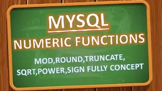 MYSQL NUMERIC FUNCTIONS