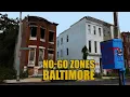 Dangerous Baltimore City Inside No-Go Zones and No Shoot Zones