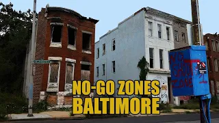 Dangerous Baltimore City Inside No-Go Zones and No Shoot Zones