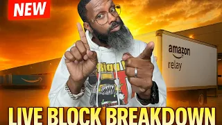 Full Amazon Relay Short Term Box Truck Block Breakdown