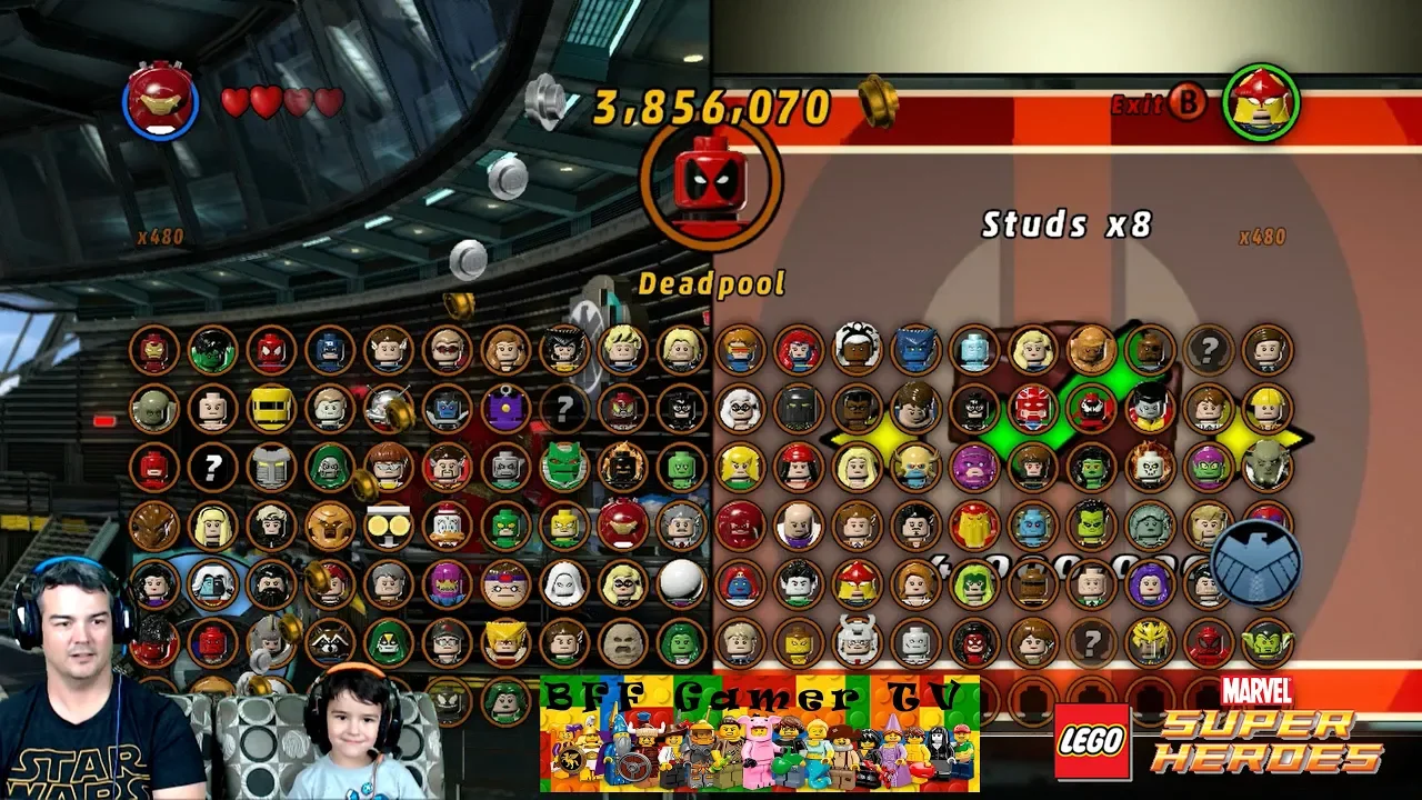 Lego Marvel Super Heroes Codes & Cheats List: (PS3, Xbox 360, Wii U, 3DS, DS, PC, PS Vita). 