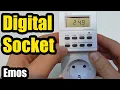 Emos TS-ED1 Digital Switching Socket timer 3680W 230V