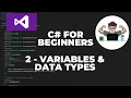 C Tutorial for Beginners 2 Variables and Data Types