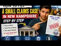 How to file a small claims case in New Hampshire step by step