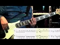 tab譜 / シュガーソングとビターステップ  UNISON SQUARE GARDEN / ベース 弾いてみた / ドラム 打ち込んでみた / タブ譜 Bass Drums Cover Score