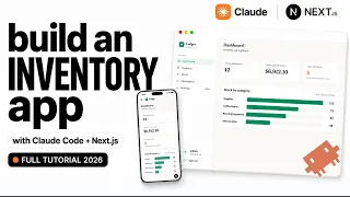 How to Build an Inventory Management System with Claude Code in Next js Full Tutorial 2026