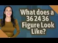 What does a 36 24 36 Figure Look Like
