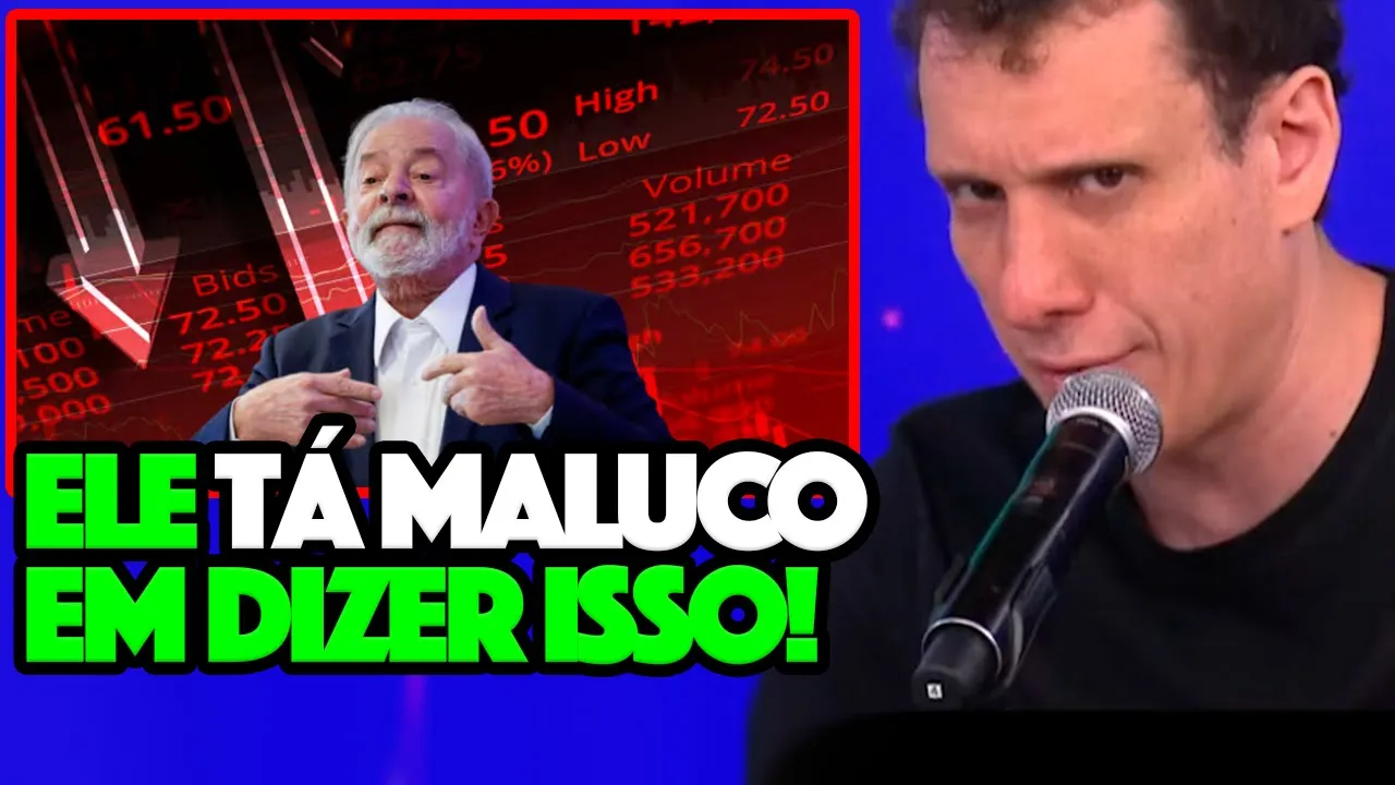 SAMY DANA DETONA COMENTÁRIO DESASTROSO DE LULA QUE FEZ A BOLSA DESPENCAR #319