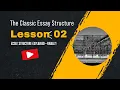 Lesson 2 The Classic Essay