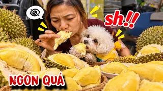 #153: đồ ăn của su đã bị mẹ với bông ăn hết 😭