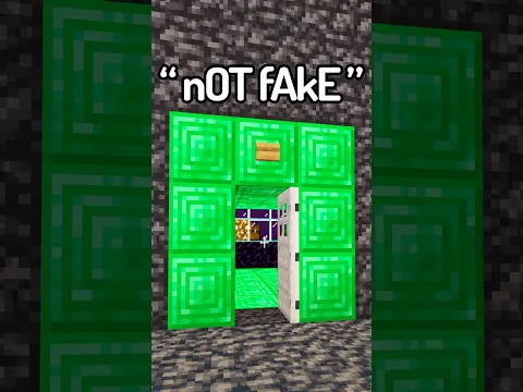 FAKE Minecraft Speedrunner Using EMERALD ROOM...
