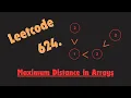 Leetcode 624 - Maximum Distance in Arrays