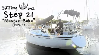 Testing our electric motor for the first time!— Sailing Uma [Step 21]