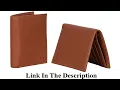 Ben Sherman Men s Manchester Slim Bifold Full-Grain Leather RFID Minimalist Gift Box Wallet