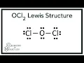 OCl2 Lewis Structure Dichlorine monoxide