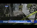 Sinking Homes Evacuated In South Pasadena
