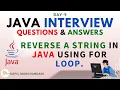 Reverse String in Java in 5 Minutes Reverse String in Java