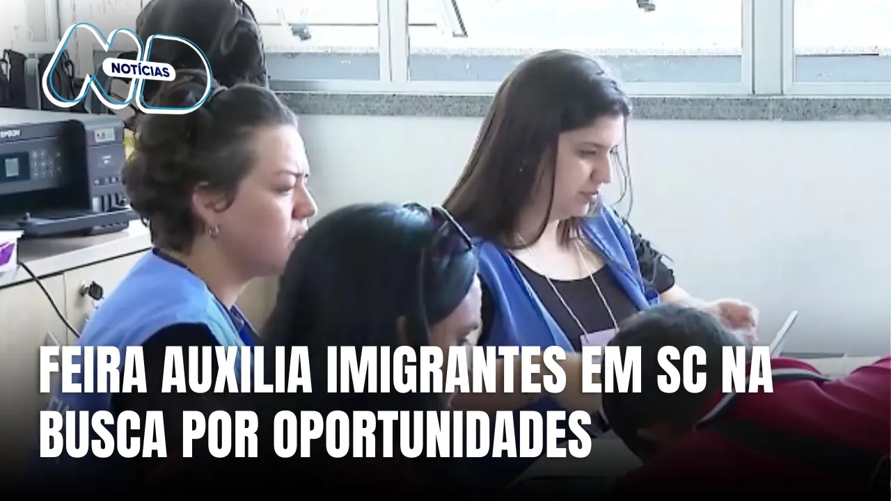Imigrantes em SC: feira proporciona auxílio na regularização e oportunidades