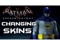 Batman Arkham Knight - How to Change Skins Batmobile Batman