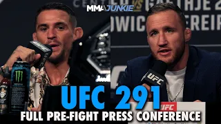 UFC 291 Full Pre-Fight Press Conference Last Words Before Stacked Event