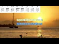 Kokomo by The Beach Boys play along with scrolling guitar chords and lyrics