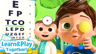 JJ Plays Doctor with sisters! 🩺 | Cocomelon 🍉 | Kids pretend! |  Sing Along Nursery Rhymes 🎶