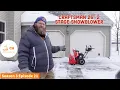 FIRST TIME OWNING A SNOW BLOWER CRAFTSMAN 26 Craftsman Snowblower
