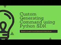 Splunk How to create generating custom command change its look and feel